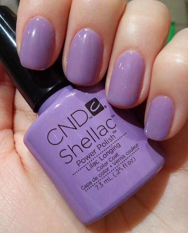 CND Shellac Nails 1